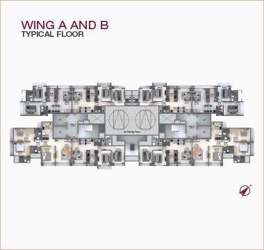 Wing A And B Typical Floor